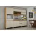 Cozinha Completa Turquesa 5 peças 12 portas 03 gavetas Valdemoveis Cinamomo/Off White
