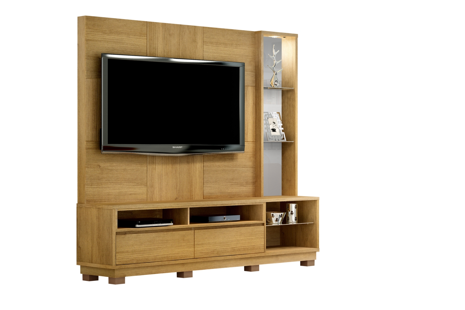 Home Nevada para TVs ate 65 Polegadas Valdemoveis Cinamomo