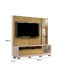 Home Nevada para TVs ate 65 Polegadas Valdemoveis Cinamomo/Off White