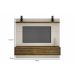 Home Suspenso California para TVs de ate 60 Polegadas Valdemoveis Off White/Ipê