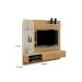 Home Suspenso Montana TV 60 Polegadas Valdemoveis Cinamomo/Off White