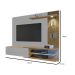 Home Suspenso para TVs ate 60 Polegadas Florida Valdemoveis Off White/Cinamomo