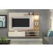 Home Suspenso para TVs ate 60 Polegadas Florida Valdemoveis Off White/Cinamomo
