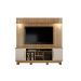 Home Theater Plenus para TV ate 60 Polegadas Valdemoveis Cinamomo/Off White