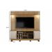 Home Theater Plenus para TV ate 60 Polegadas Valdemoveis Cinamomo/Off White