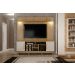 Home Theater Plenus para TV ate 60 Polegadas Valdemoveis Cinamomo/Off White