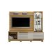 Home Theater Ravena para TV até 65 Polegadas Valdemoveis Cinamomo/Off White