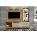 Home Theater Ravena para TV até 65 Polegadas Valdemoveis Cinamomo/Off White