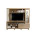 Home para TV até 60 Polegadas 1 Porta Deslizante Lexus Valdemóveis Cinamomo/Off White