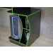 Mesa Gamer Office Valdemoveis Preto/Verde