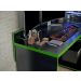 Mesa Gamer Office Valdemoveis Preto/Verde