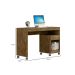 Mesa Para Computador 01 Gaveta Com Rodizio Giga Valdemoveis Ipê