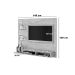 Painel para TV ate 46 Polegadas Hades Valdemoveis Cinamomo/Off White