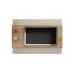 Painel para TV ate 65 Polegadas 2 Prateleiras Turim Valdemoveis Cinamomo/Off White