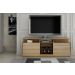 Rack Bancada Roma para TV ate 70 Polegadas Valdemoveis Cinamomo/Off White