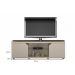 Rack Florença para TV ate 70 Polegadas Valdemoveis Off White/Ipê