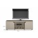 Rack Florença para TV ate 70 Polegadas Valdemoveis Off White/Ipê