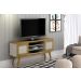 Rack para TV até 65 Polegadas 2 Portas Detroit Valdemoveis Cinamomo/Off White