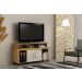 Rack para TV ate 47 Polegadas Espanha Valdemoveis Cinamomo/Off White
