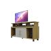 Rack para TV ate 47 Polegadas Espanha Valdemoveis Cinamomo/Off White