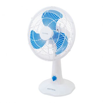 Ventilador de Mesa Branco & Azul 30 CM 127V Notos