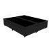 Base para Cama Box Queen Baú Corino Preto