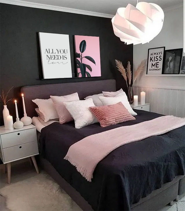 Base para Cama Box Queen com Baú Corino Cinza Bipartida