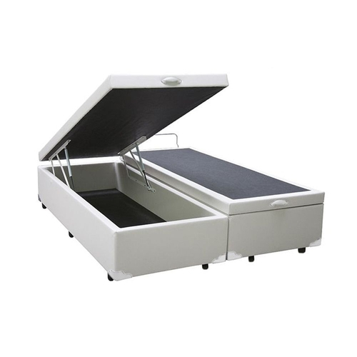 Cama Baú King Branca 1,92x2,03cm