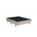 Cama Box de Casal + Colchão Molas Ensacadas de Chenille Bege