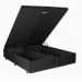 Cama King Baú 1,92cm x 2,03cm Suede Preto