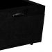 Cama Solteirão Box Baú  P/ Colchão 0,96cm x 2,03cm Suede Preto