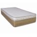 Colchão Casal Molas Ensacadas Premium Chenille Bege Palha