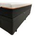 Colchão King enrolado 192 x 203 cm Conforto macio
