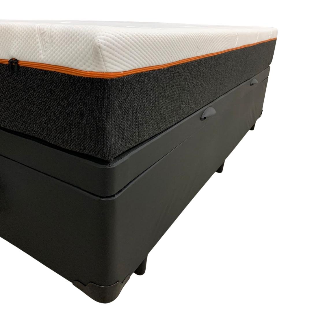 Colchão Solteiro Molas Ensacadas 88 x 188 cm Macio + Travesseiro Modelo Criazzi