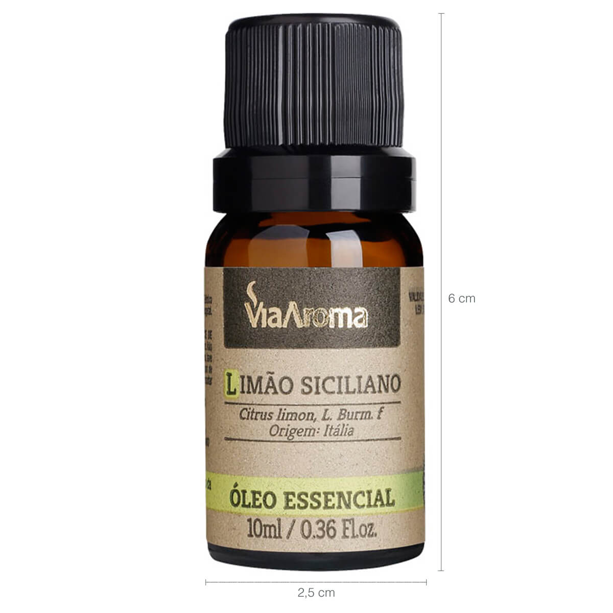 Óleo Essencial Para Aromatizador Natural Massagem Via Aroma 10ml Limão Siciliano