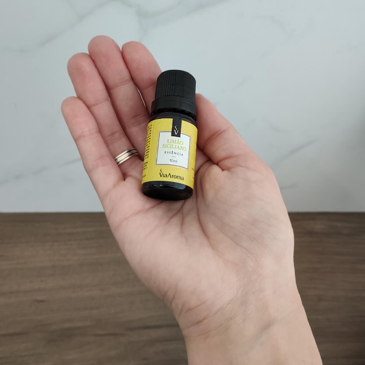 Essência Aromatizante para Aromatizador Elétrico Via Aroma 10ml Limão Siciliano