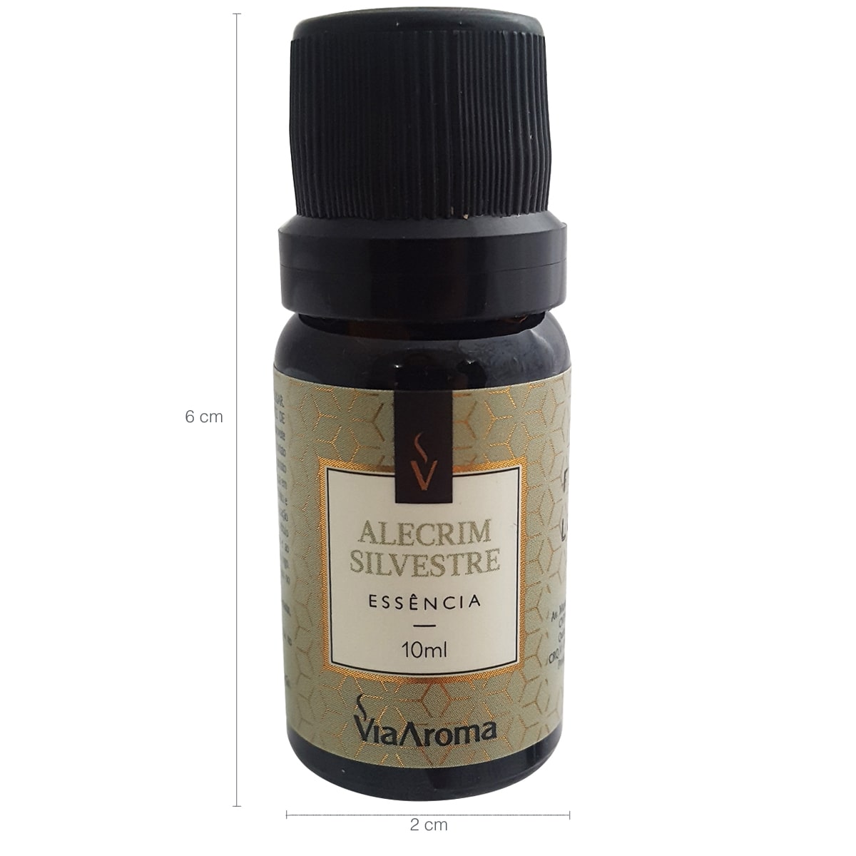 Essência Para Aromatizador Via Aroma Aromaterapia 10ml Alecrim Silvestre