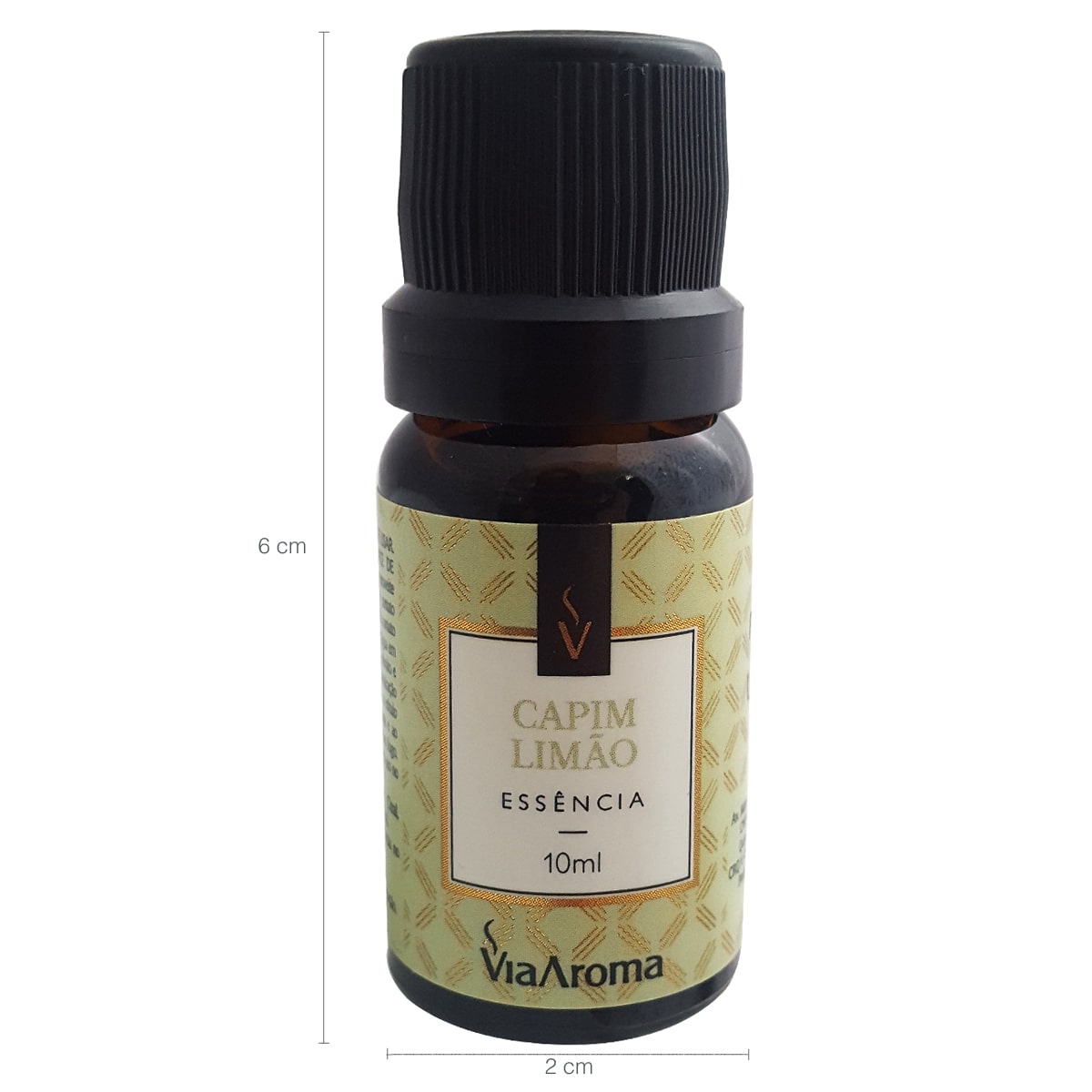 Essência Para Aromatizador Via Aroma Aromaterapia 10ml Capim Limão