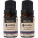 Kit 2 Óleos Essencial Lavanda para Aromatizador 100% Natural Via Aroma 10ml