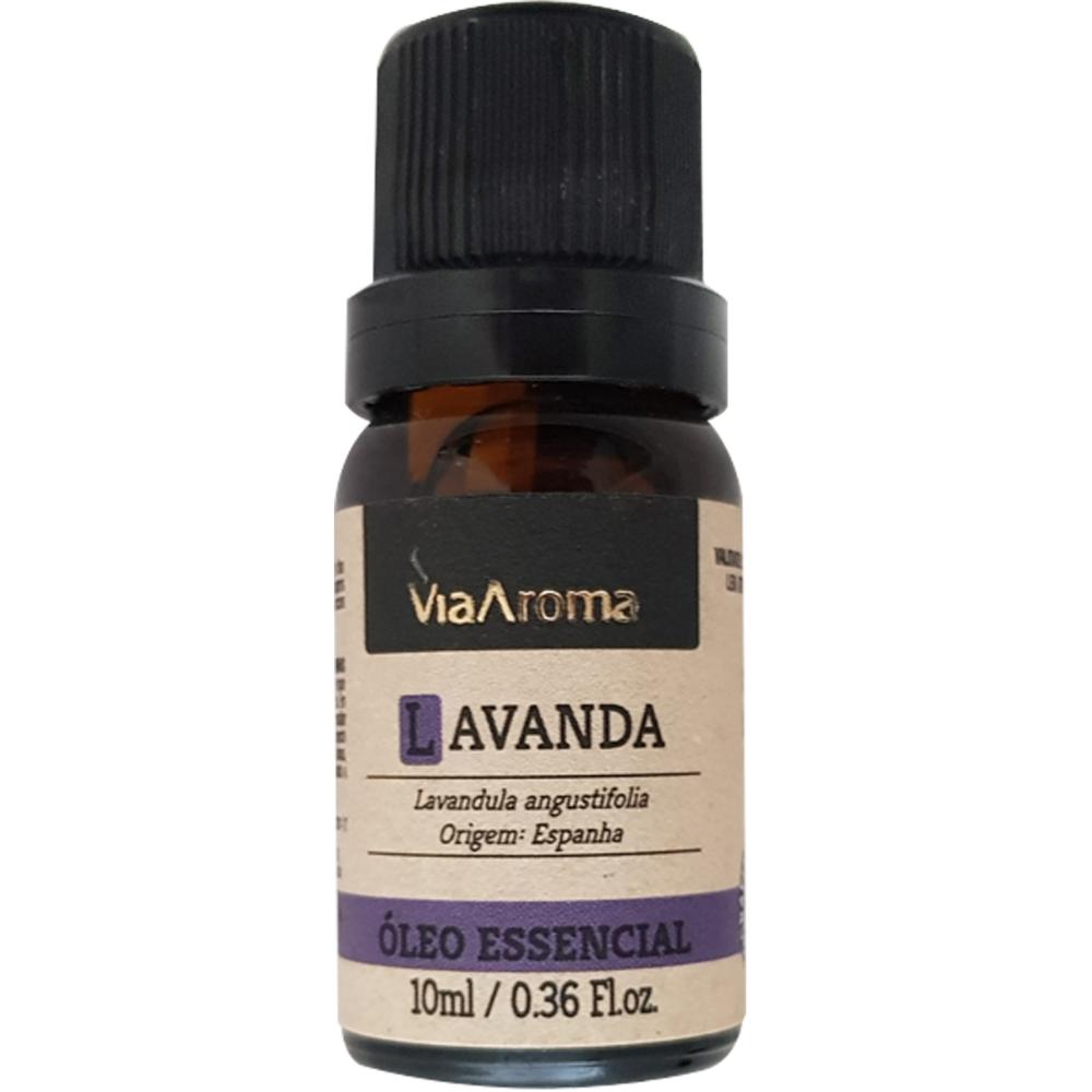Kit 2 Óleos Essencial Lavanda para Aromatizador 100% Natural Via Aroma 10ml