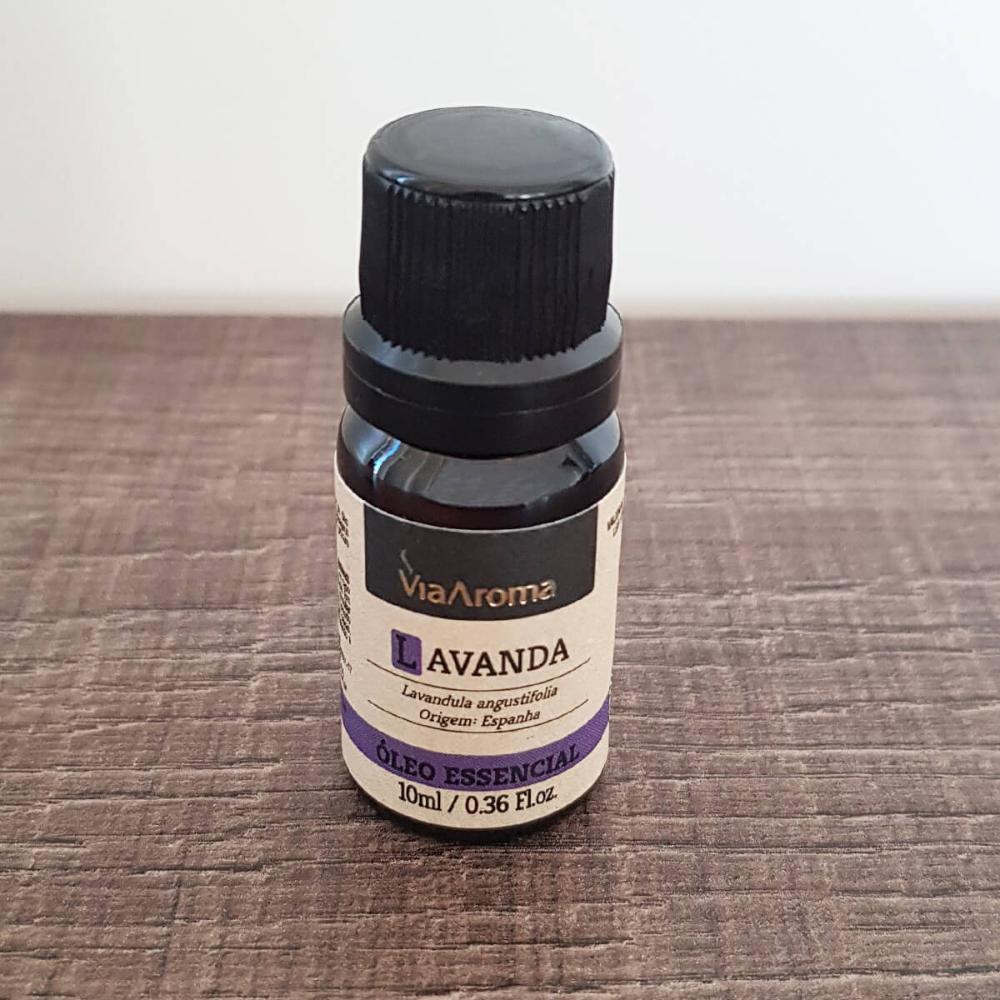 Kit 3 Óleos Essencial para Aromatizador 100% Natural Via Aroma 10ml Lavanda