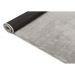 Tapete Pele de Coelho Macio Touch Prata 1,00X1,40M Via Star