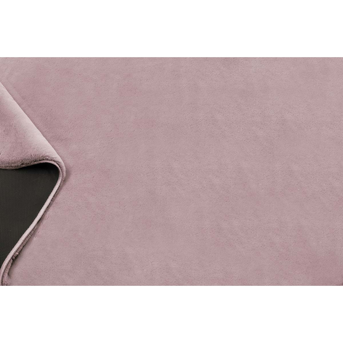 Tapete Pele de Coelho Macio Touch Rose 2,00X2,50M Via Star