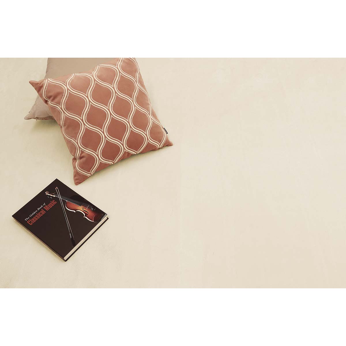 Tapete Pele de Coelho Macio Touch Trigo 2,40X3,00M Via Star