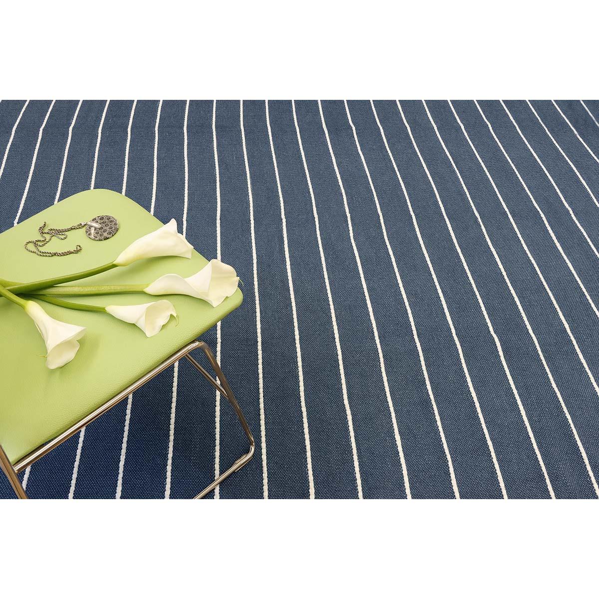 Tapete Sala Algodão Portobello 143 Azul 2,00X2,50M Via Star