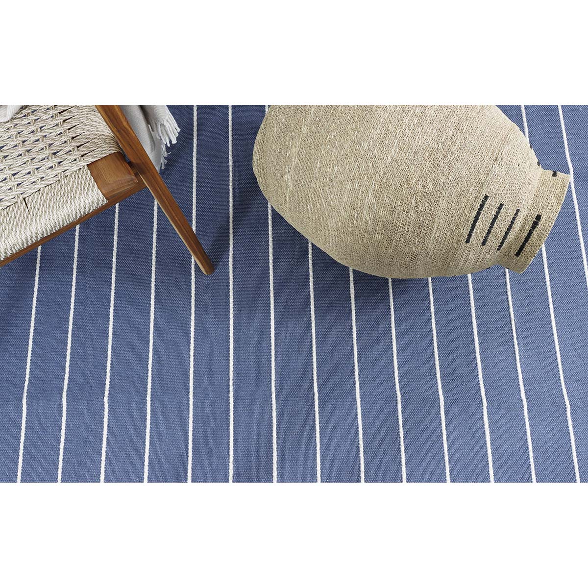 Tapete Sala Algodão Portobello 143 Azul 2,00X2,50M Via Star