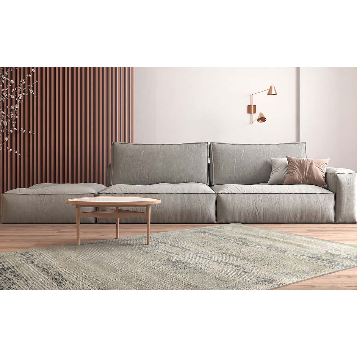 Tapete Sala Turco Fantasy 7983 Bege 2,50X3,00M Via Star
