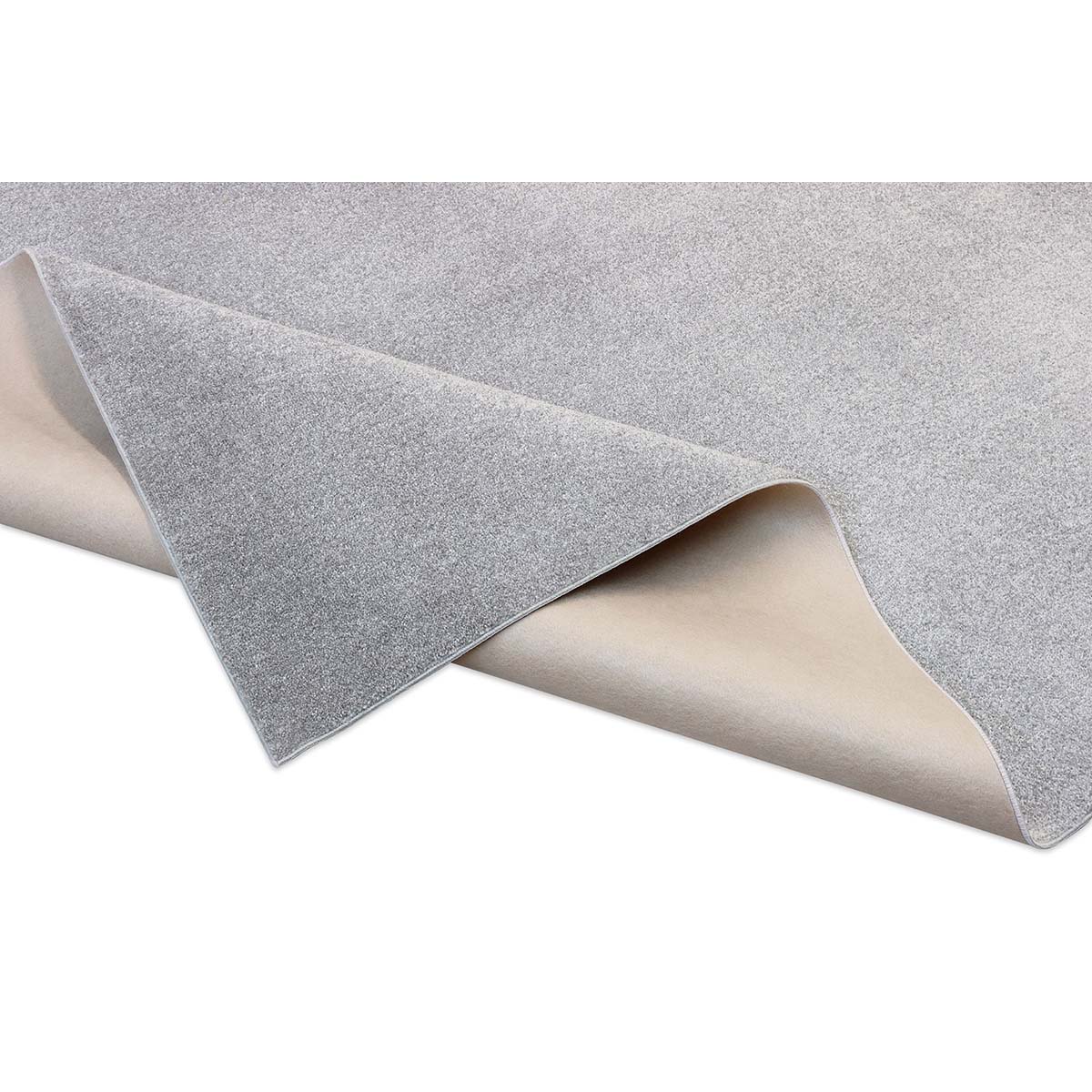 Tapete Toque Macio Nuvola Prata 0,50X1,00M Via Star