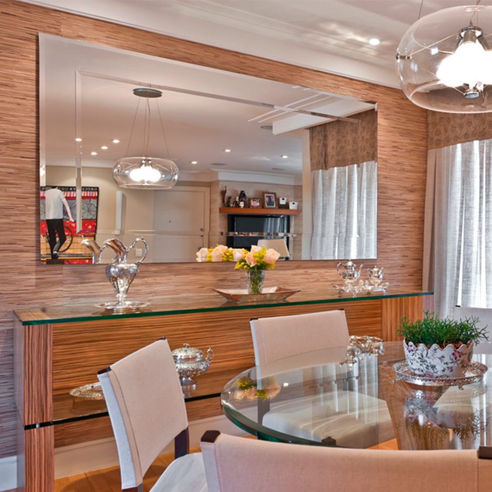 Espelho Decorativo Versati 107x55 cm Prata