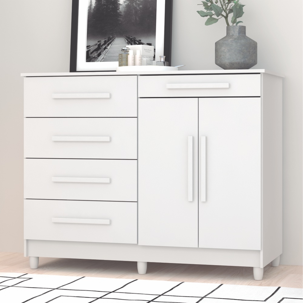 Cômoda Muskogee Branco